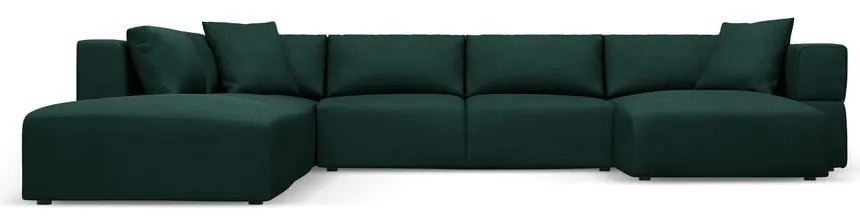 Angolo verde Divano a U, angolo sinistro Esther - Milo Casa
