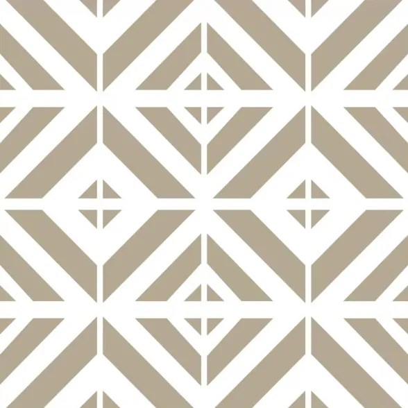 Piastrelle in LTV PVC autoadesive da pavimento parete Set 22 pz 2 mt2 30x30 effetto maiolica Creta