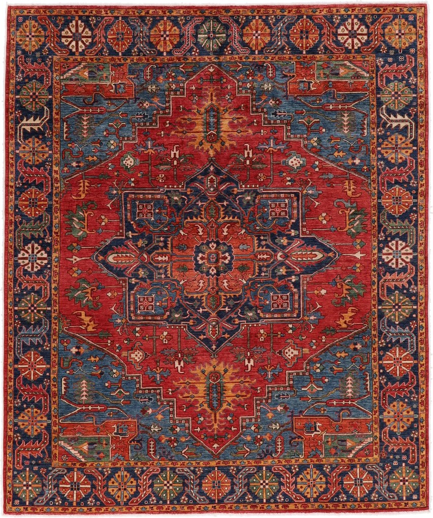 Heriz Tappeto orientale 300 x 250 (Pakistan) Annodato A Mano