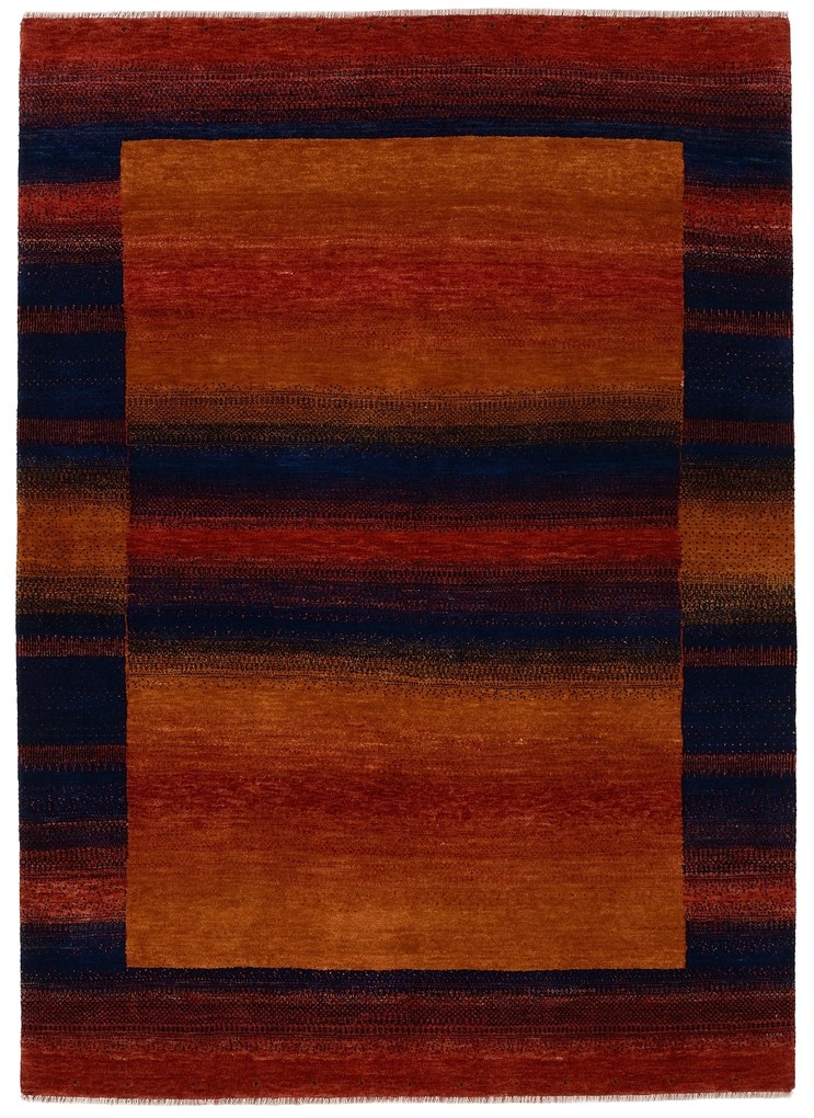 Loribaft Tappeto 140x200 (Indian) Annodato A Mano
