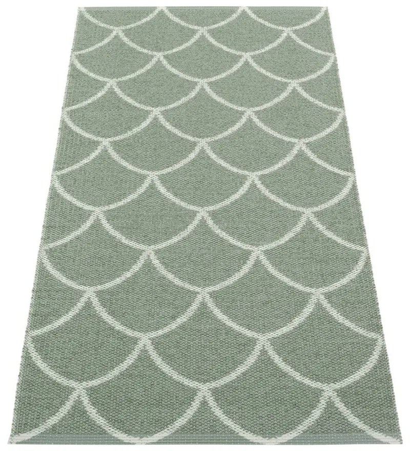 Passatoia da interno/esterno verde 70x150 cm Kotte Army Sage – Pappelina