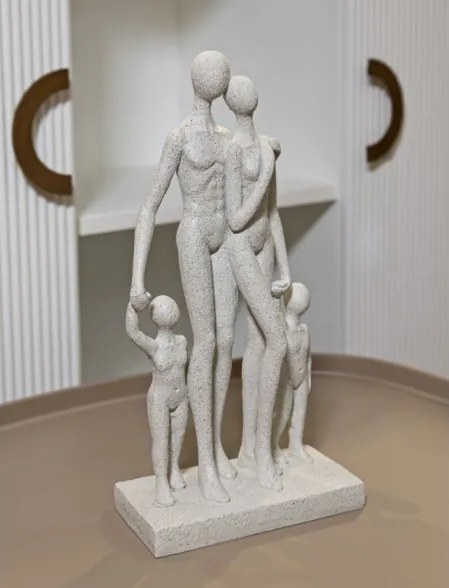 Statuetta Family Stons Cm 16X8X30,5