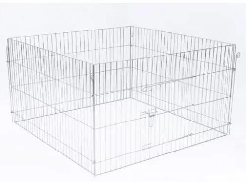 @Pet Recinto per Animali da Esterno Complete 116x116x65 cm in Metallo