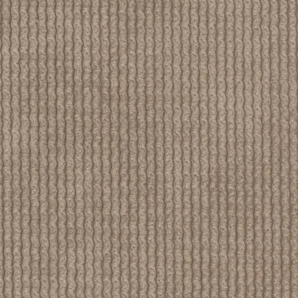 Letto singolo imbottito marrone chiaro con griglia 90x200 cm Barker - Ropez