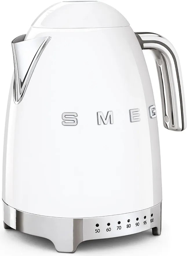 Bollitore in acciaio inox bianco da 1,7 l Retro Style - SMEG