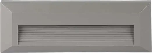 LED Illuminazione delle scale per esterni LED/3W/230V IP65 3000K grigio