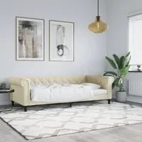 Letto da Giorno Crema 80x200 cm in Similpelle 354224