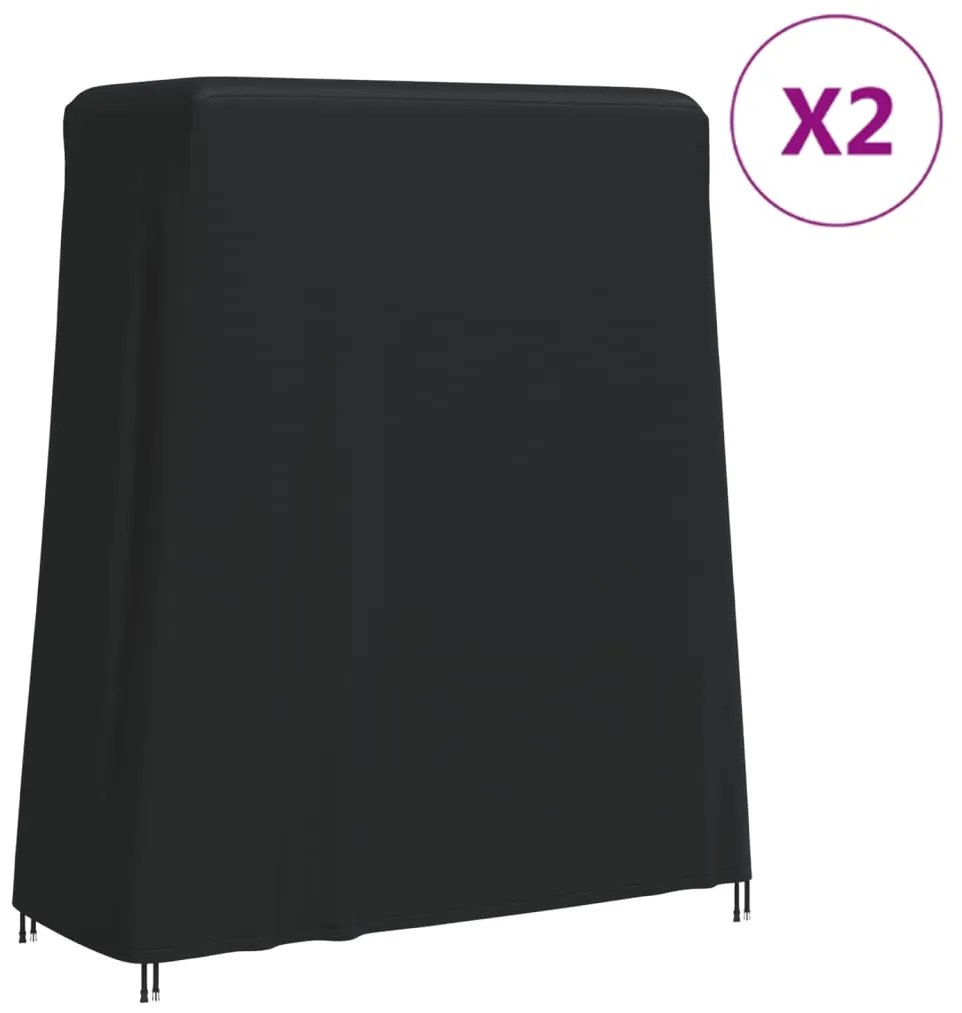 Coperture Per Tavolo Da Ping Pong 2pz 165x70x185cm 420d Oxford /