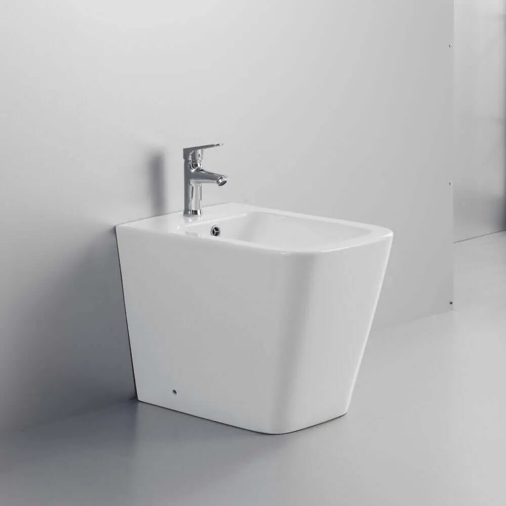 Bidet filo muro design squadrato mod. Levanzo