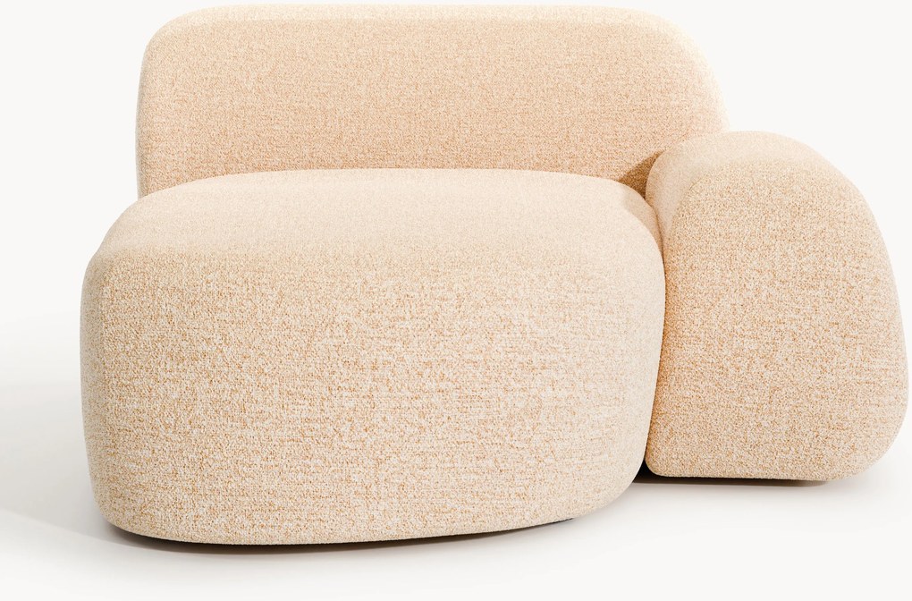 Modulo angolare in bouclé Wolke