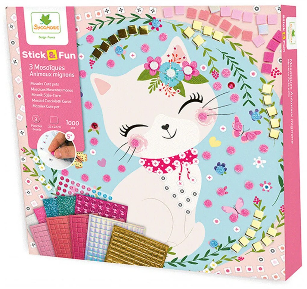 Stick & Fun - Mosaico - Cuccioli carini