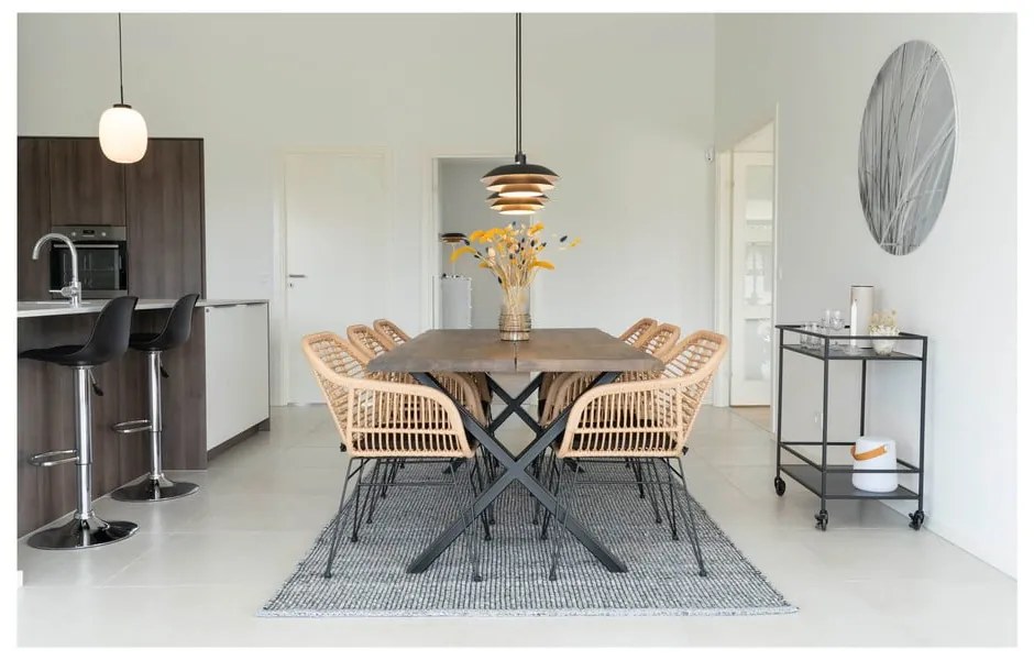 Set di 2 sedie da giardino in rattan artificiale Trieste - House Nordic