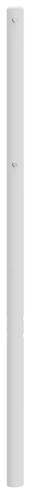 Testiera in metallo bianco 193 cm