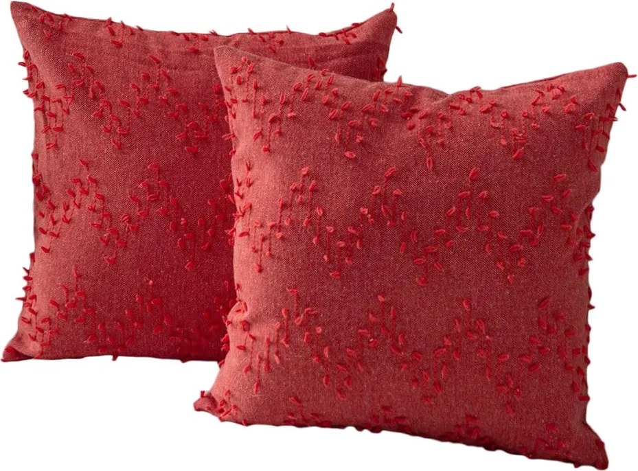 Federe decorative in set 2 pz 43x43 cm Tuffet – Mioli Decor