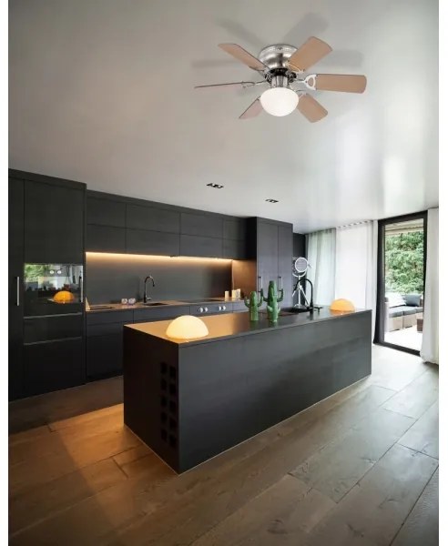 GLOBO 0307 - Ventilatore da soffitto UGO 1xE27/60W/230V