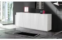 Madia credenza 4 ante bianco lucido, ZTCVG44594728