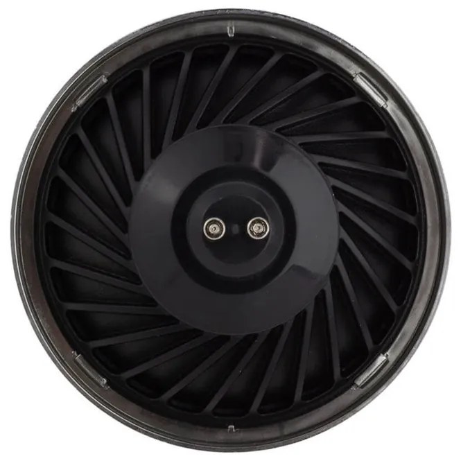 Lampada AR111 15W Angolo 45° Nera Colore Bianco Caldo 2.700K