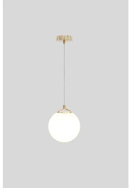 Lampadario a sospensione con supporto rigido FIRA 1xE27/60W/230V oro