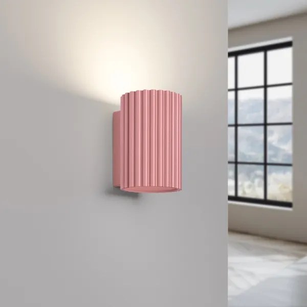 Brilagi - Applique LED CRESTO 1xGU10/10W/230V 10 cm rosa
