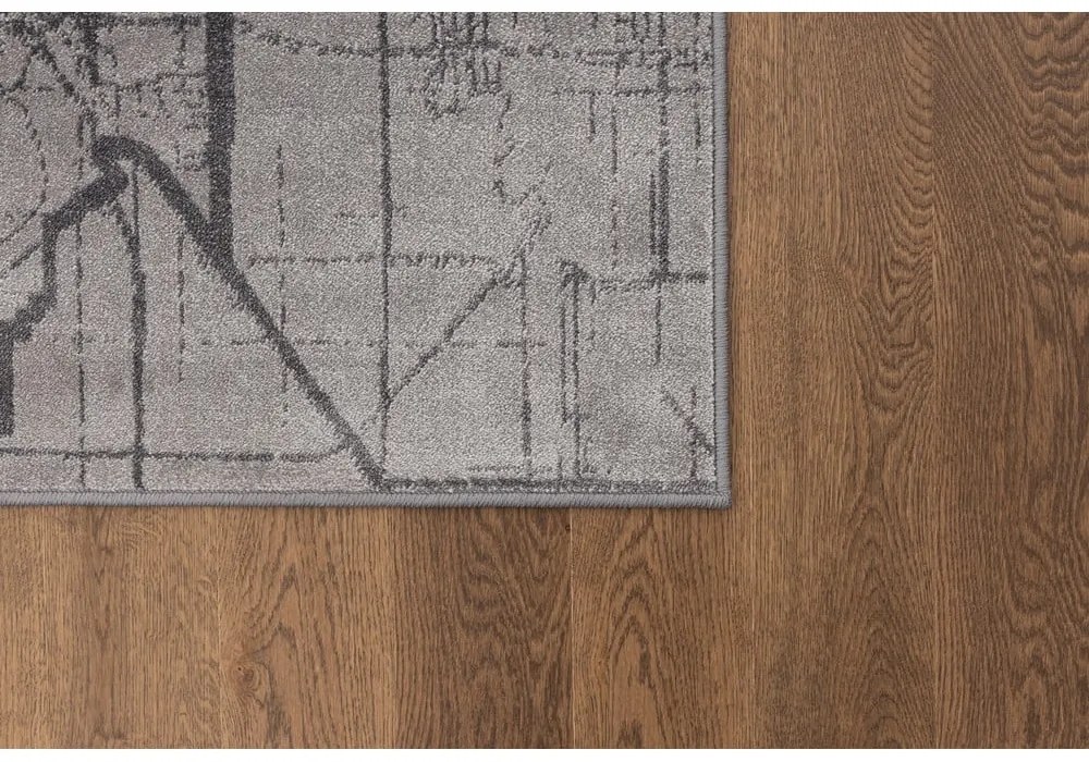 Tappeto grigio 133x190 cm Soft - FD