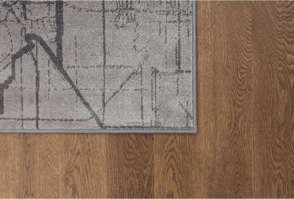 Tappeto grigio 160x230 cm Soft - FD