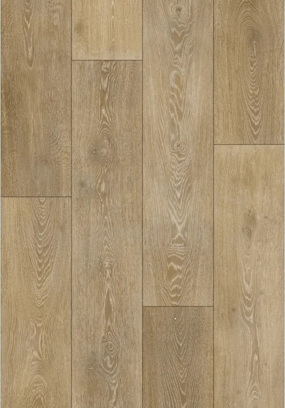 Mexen Alabama pannelli vinilici 1227 x 187 mm LVT Dryback 2,5 mm, supporto in PVC, 4 V-Fuga, Rovere - F1319-1227-187-255-4V1-01