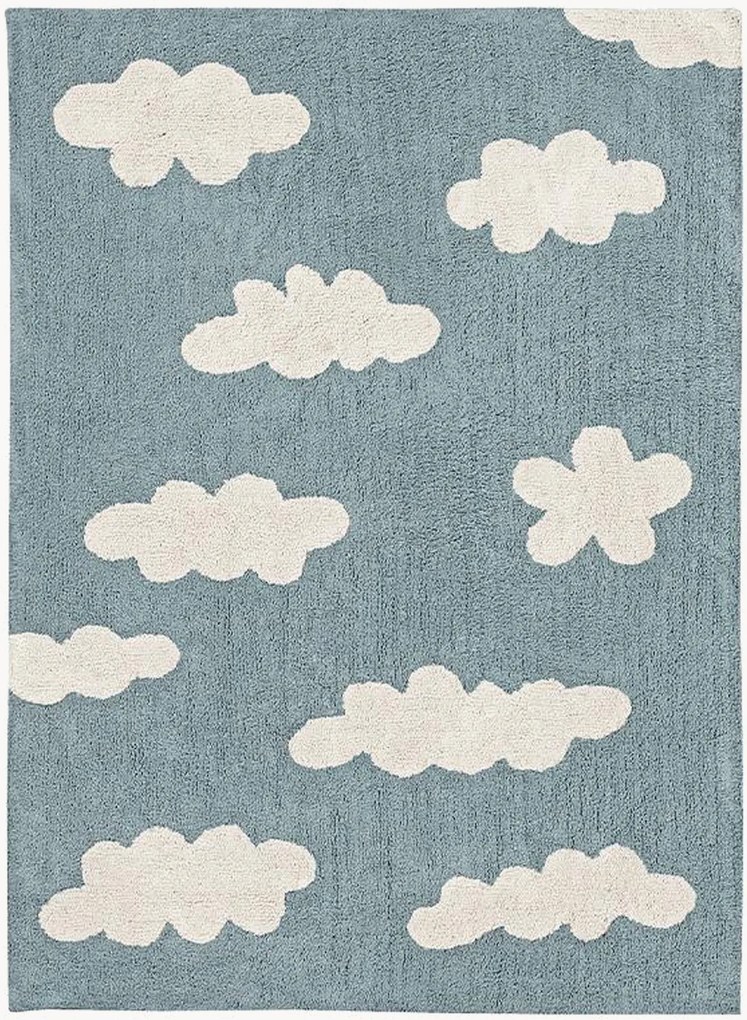 Tappeto per bambini in cotone fatto a mano Vintage