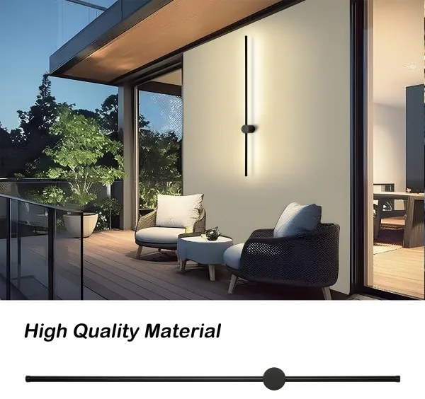 Brilagi - Applique da esterno AURA LED/20W/230V 4000K IP54 nero