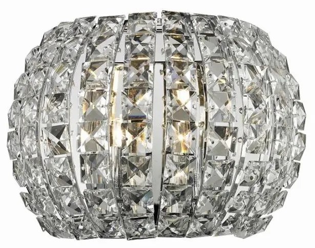 Azzardo AZ2520 - Applique di cristallo SOPHIA 2xG9/40W/230V