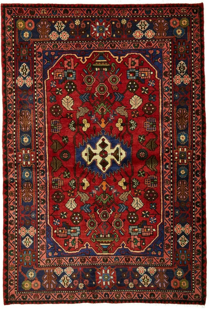Hamedan Tappeto persiano 140 x 200 (Iran) Annodato A Mano