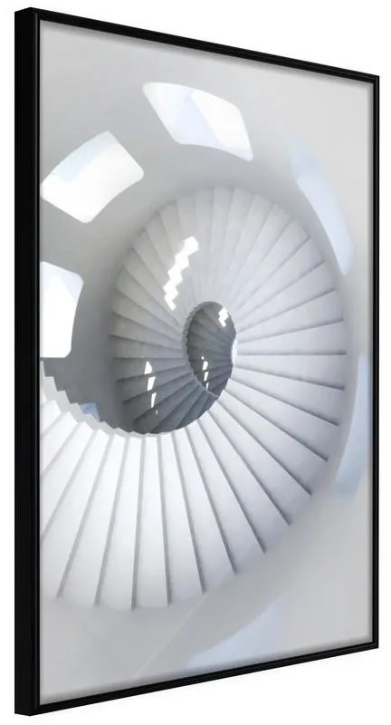 Poster  Spiral Stairs  Cornice Quadri Cornice nera, Larghezza x Altezza Home decor 20x30