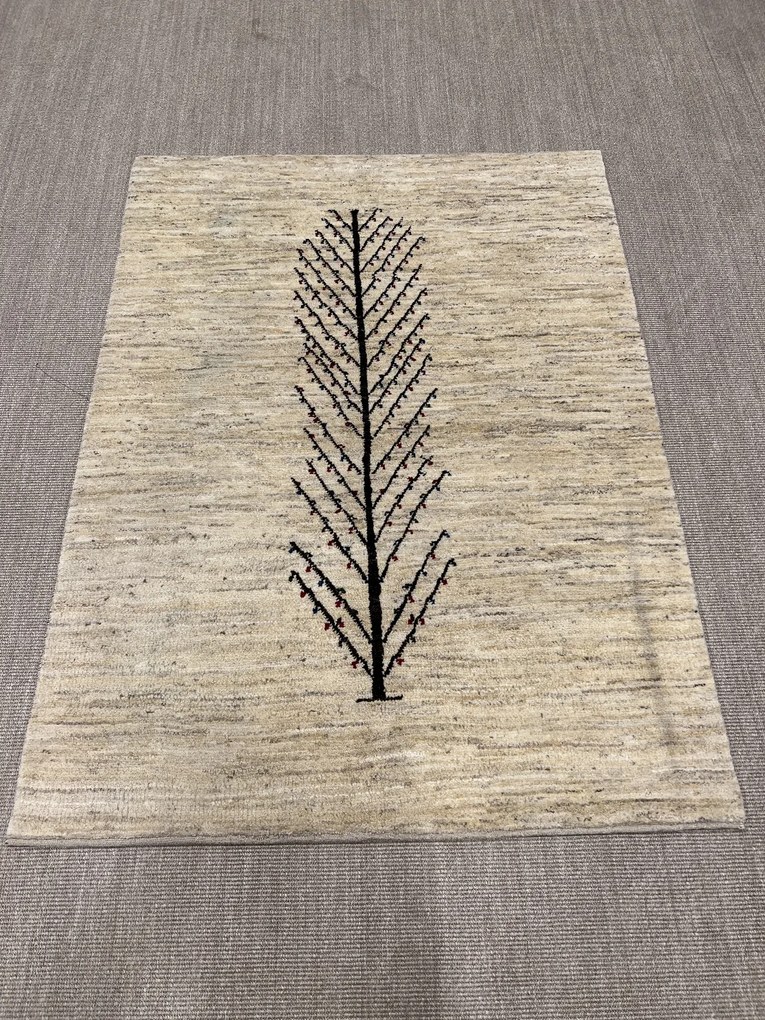 Gabbeh Tappeto persiano 200 x 150 Beige (Iran) Annodato A Mano