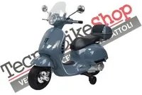 Moto Elettrica Piaggio Vespa GTS Super 12V con Bauletto e Parabrezza colore Grigio