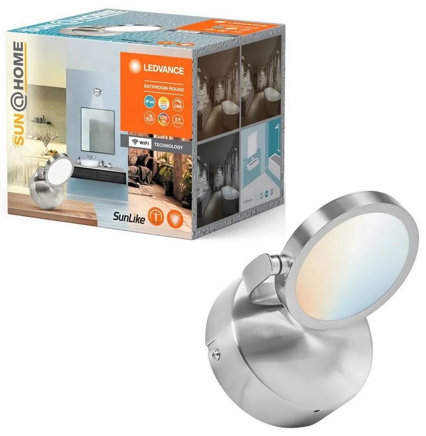 Ledvance-LED Faretto da bagno dimmerabile SUN@HOME LED/7,5W Wi-Fi IP44
