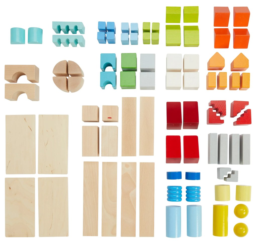 Mattoncini di base colorati, Set medio - 85 pezzi