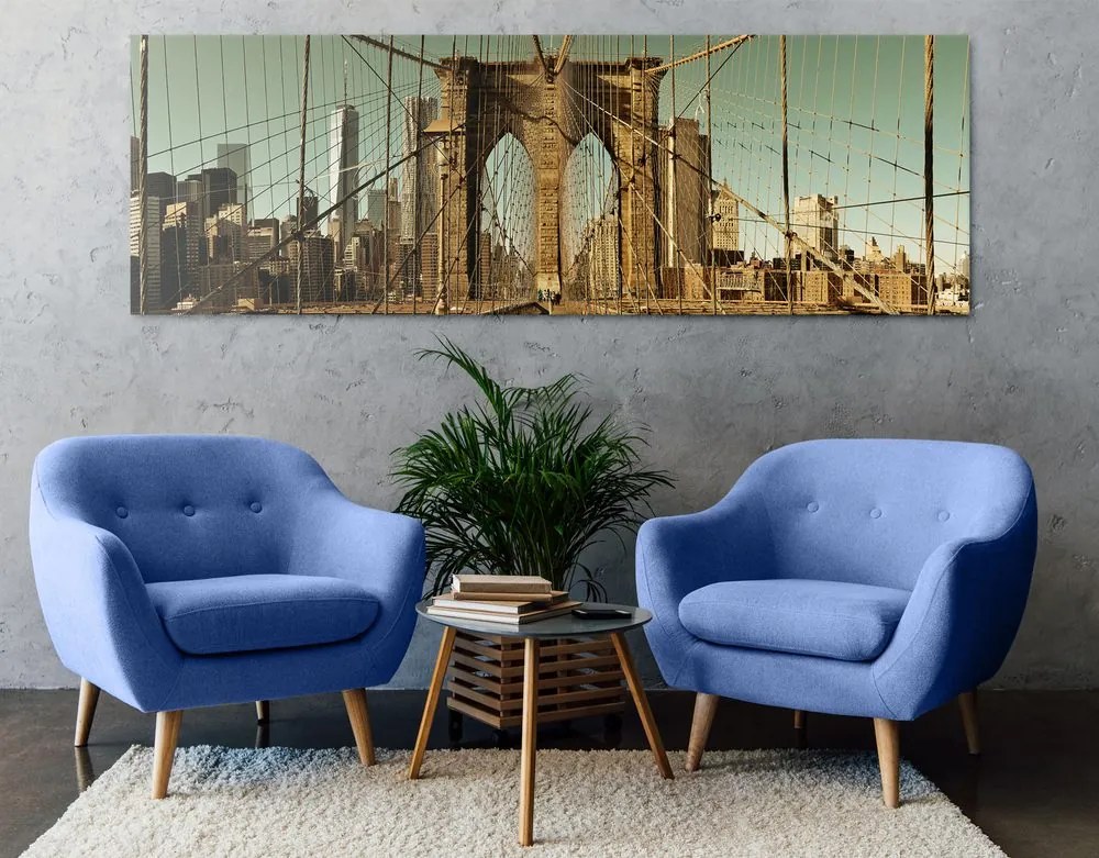 Quadro su tela – Ponte di Manhattan a New York