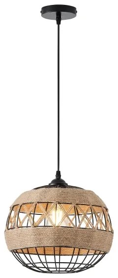 Lampadario a sospensione con filo 1xE27/15W/230V beige