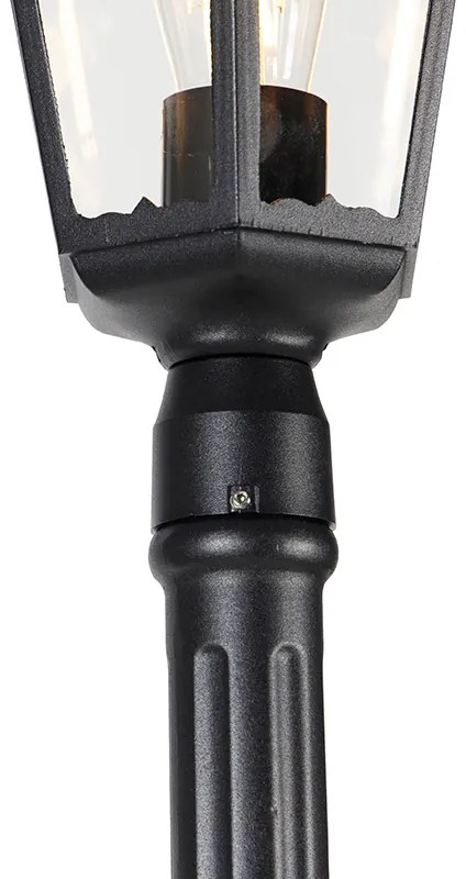 Lanterna da esterno intelligente nera 200 cm IP44 con Wifi ST64 - Havana