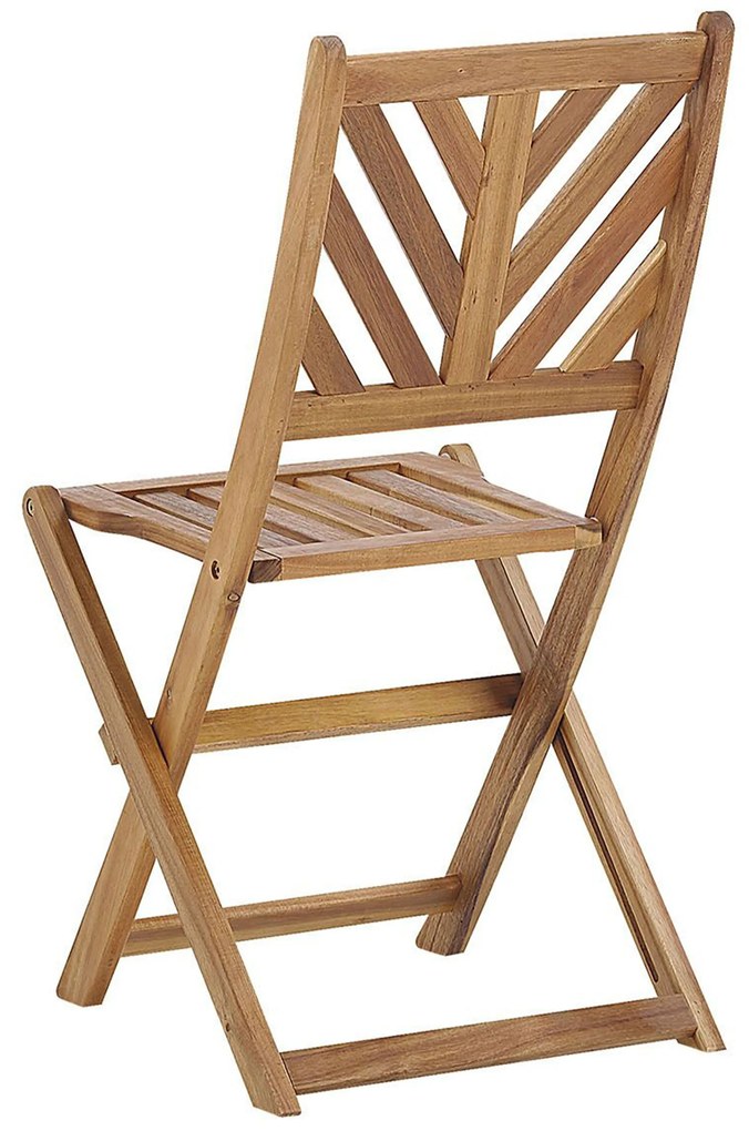 Set bistrò in legno di acacia TERNI Beliani