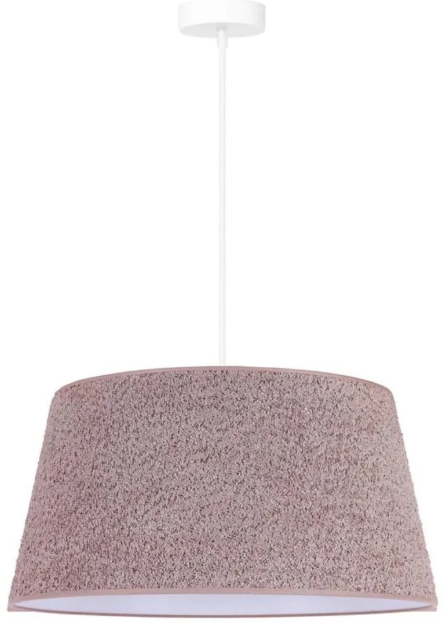 Duolla - Lampadario a sospensione con filo BOUCLE 1xE27/15W/230V diametro 50 cm marrone