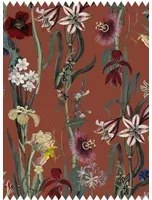 House of Hackney Stoff Flora Delanica - Velvet - Clay