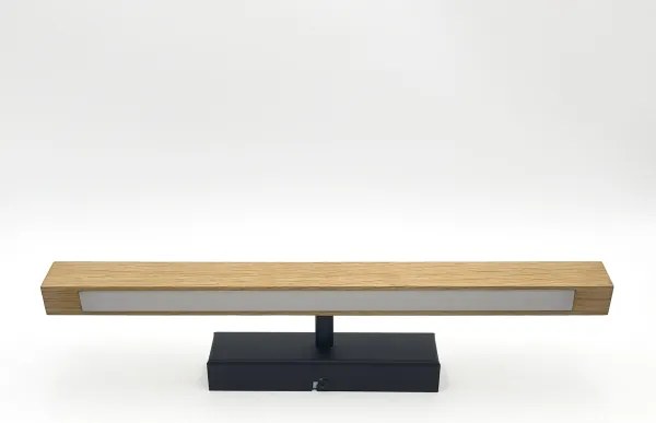 Lampada per quadri LED VERDE LED/5,5W/230V 3000K 46 cm rovere/nero