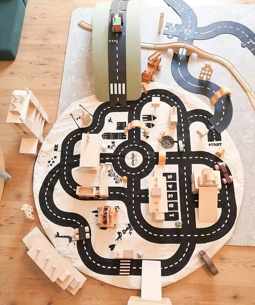 Play&Go Sacco porta giocattoli Roadmap