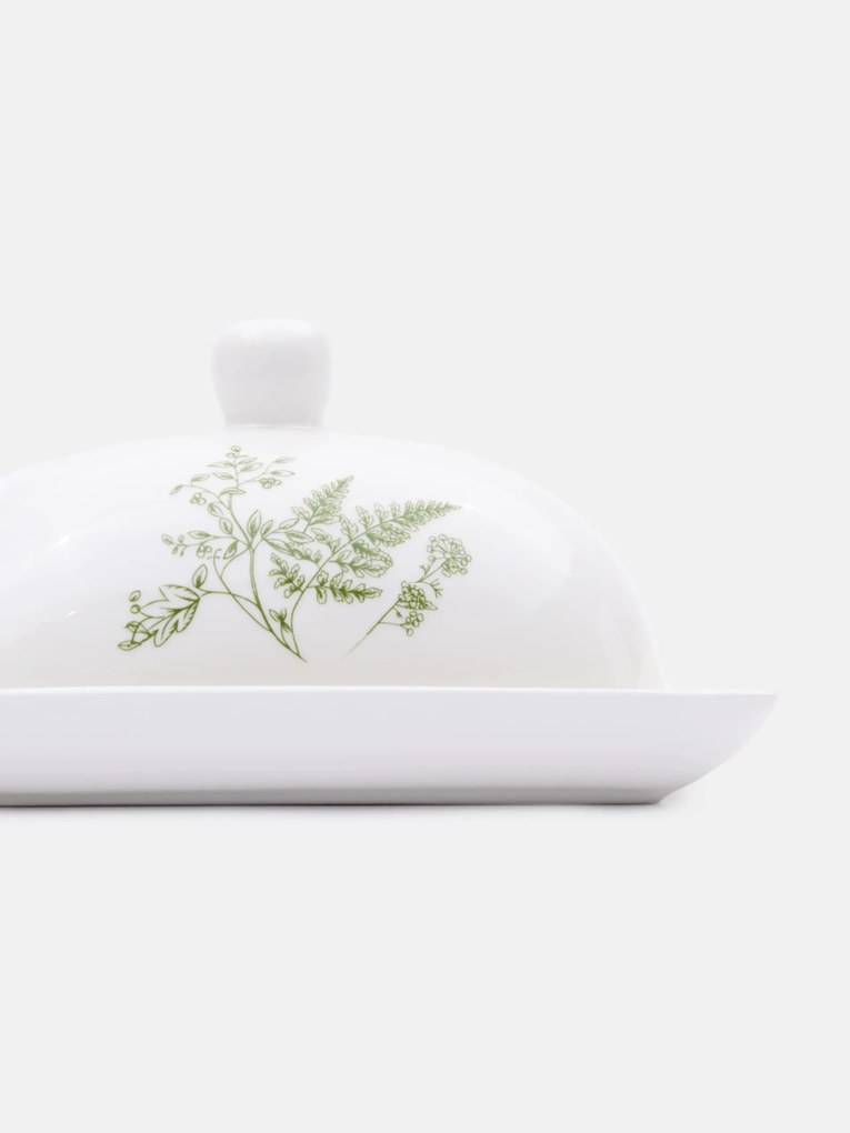 Sinsay - Piatto per burro in ceramica - verde