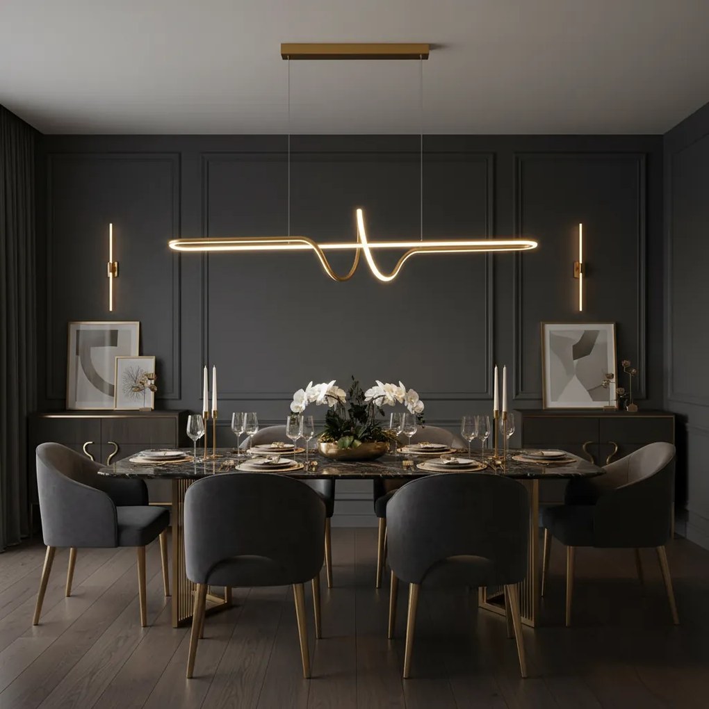 Lampada LED LHJ038-CP BRUSH GOLD