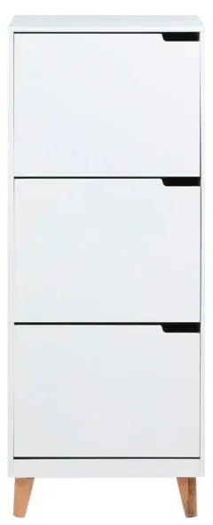 Scarpiera incernierata bianca Mitra - Actona