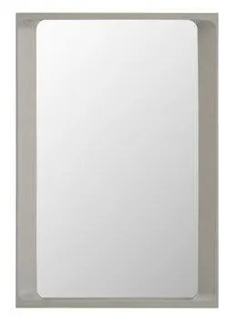 Muuto - Arced Mirror 80x55 Light Grey