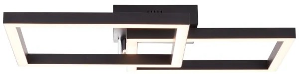 Brilliant - Plafoniera LED dimmerabile KJORN LED/32W/230V 3000K nero