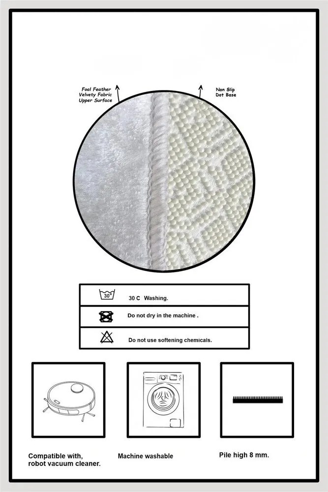 Set di tappetini per il bagno neri/beige 2 pz 60x100 cm Oweld – Foutastic