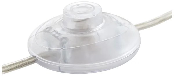 Brilliant - Lampada da terra CLARIE 1xE27/60W/230V cromo opaco/bianco